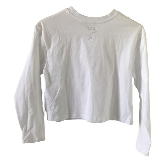 NWT Levi's Little Girls Heart-Graphic Cropped Tee size M 10-12 yrs - Picture 3 of 4